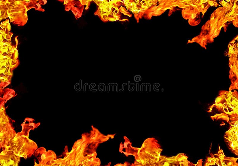 Blocco per grafici della fiamma royalty illustrazione gratis Blocco per grafici della fiamma royalty illustrazione gratis
