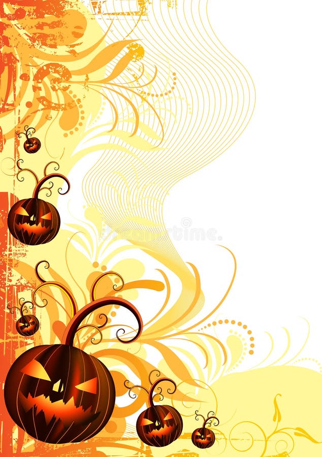 Blocco per grafici di vettore di Halloween illustrazione vettoriale Blocco per grafici di vettore di Halloween illustrazione vettoriale