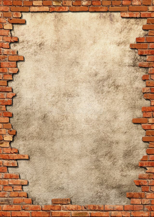 Blocco per grafici grungy del muro di mattoni royalty illustrazione gratis