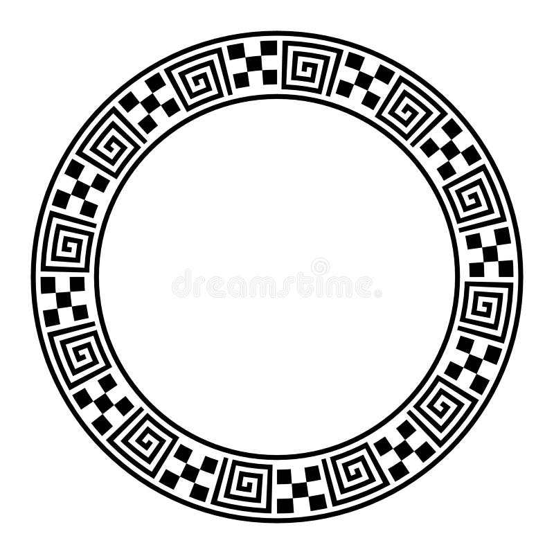 Blocco per grafici rotondo decorativo Ornamentd geometrico di vettore dell'estratto Illustrazione di vettore royalty illustrazione gratis Blocco per grafici rotondo decorativo Ornamentd geometrico di vettore dell'estratto Illustrazione di vettore royalty illustrazione gratis