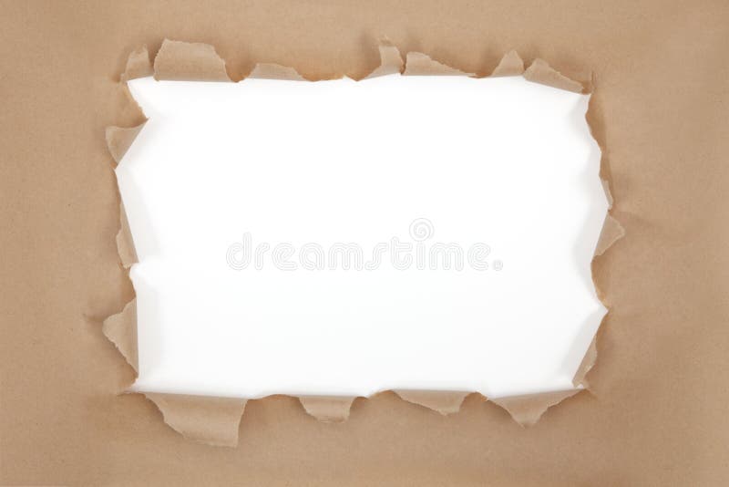 Blocco per grafici violento del documento marrone fotografia stock libera da diritti Blocco per grafici violento del documento marrone fotografia stock libera da diritti
