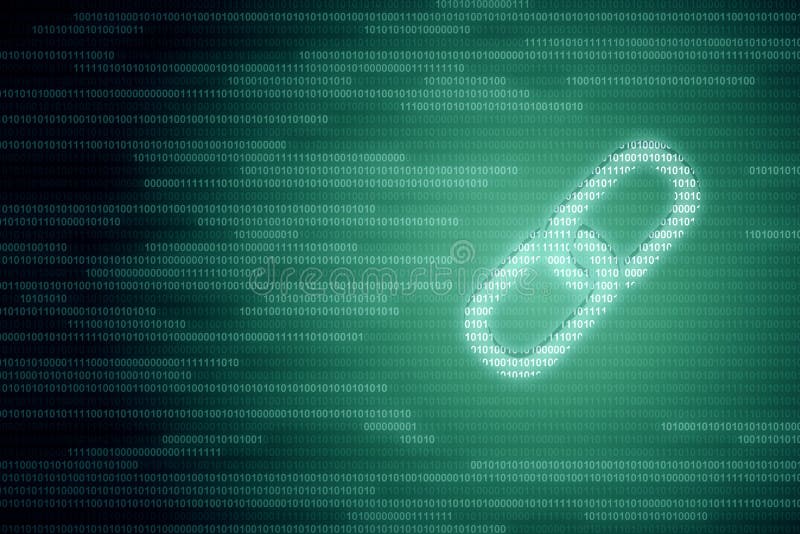 Block chain and banking concept royalty free illustration