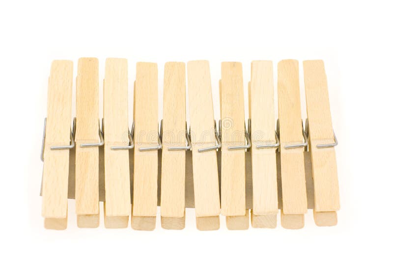 Block of clothespins