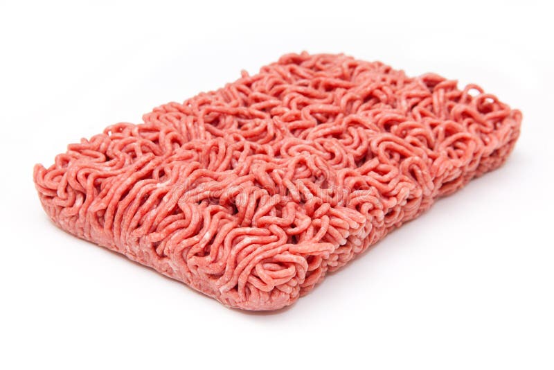 Block of minced beef stock image. Image of kilogram, rectangular 36688789