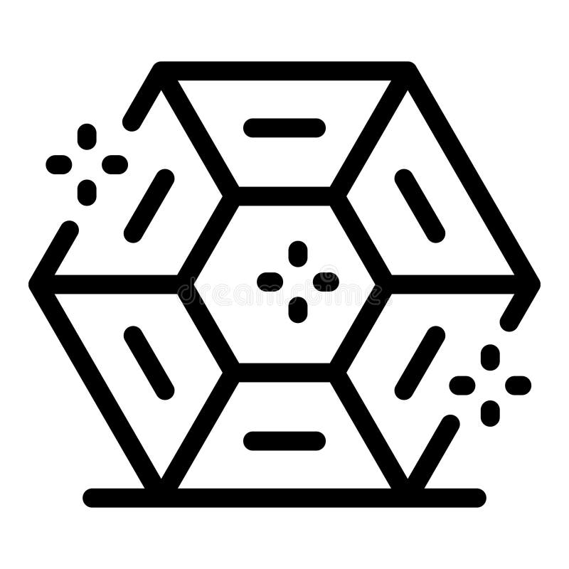 Tehnologia în lanț care creează conexiuni digitale securizate cu structură hexagonală vector illustration