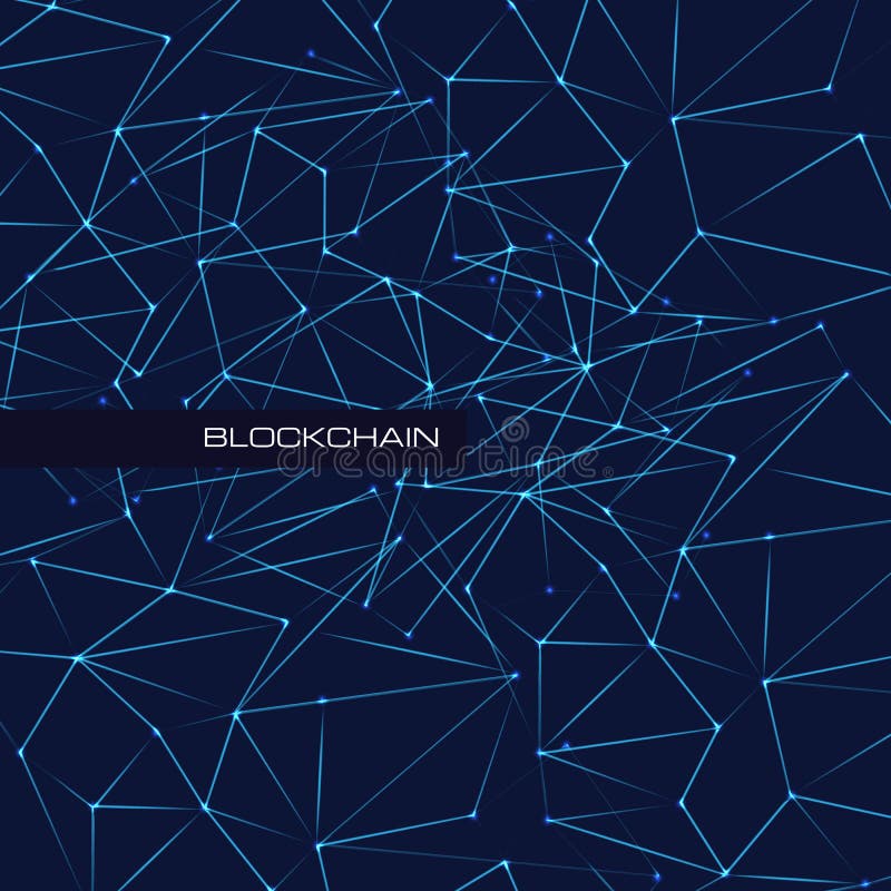Blockchain technology database data cryptocurrency business digital finance bitcoin network currency mining background vector illustration Blockchain technology database data cryptocurrency business digital finance bitcoin network currency mining background vector illustration