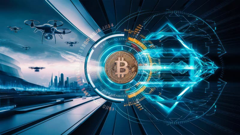 Blockchain Technology Integration. Big data storage, Cloud computing, Machine learning, Ai blockchain technology. Intersection of AI and blockchain technology, illustrating how AI algorithms are used to optimize and secure cryptocurrency transactions. Artificial intelligence learnability concept. High quality photo. Data algorithms stock images, royalty-free photos and pictures