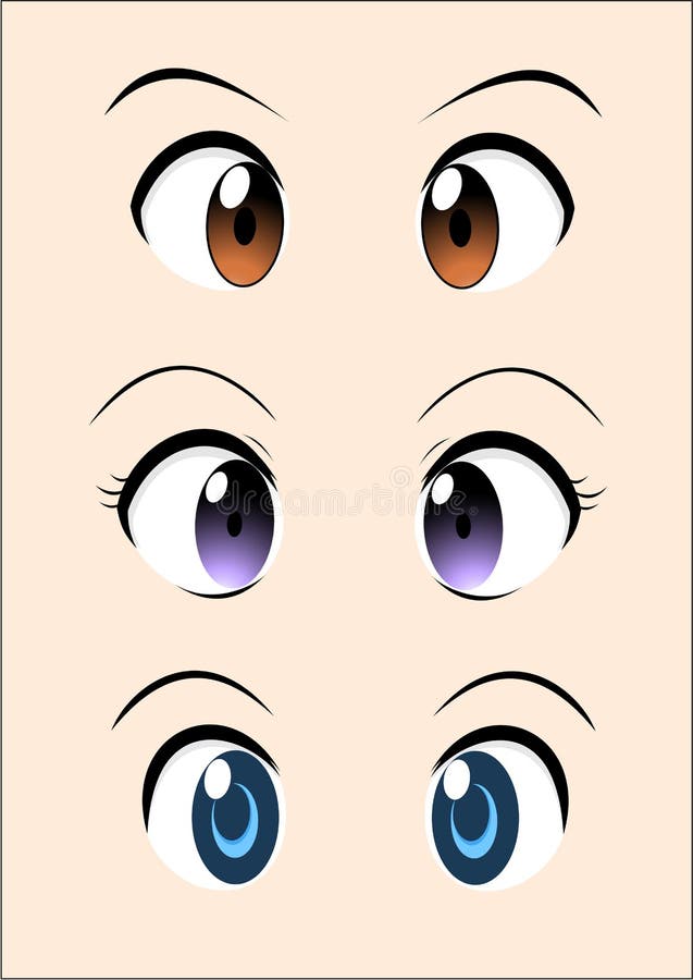 Olho Do Anime Ilustrações, Vetores E Clipart De Stock – (6,480 Stock  Illustrations)