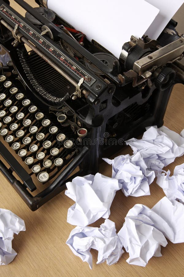 Bloco dos escritores imagem de stock Bloco dos escritores imagem de stock