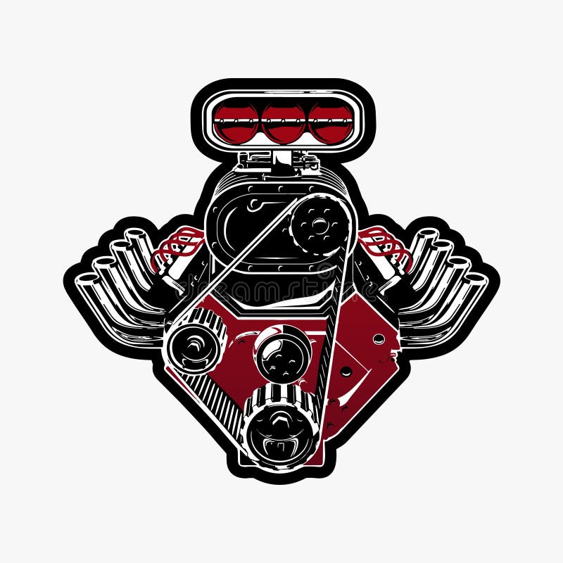 Baixar - Motor de moto — Ilustração de Stock #82045890