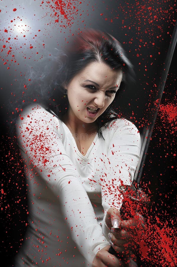 Blod katana Killer girl