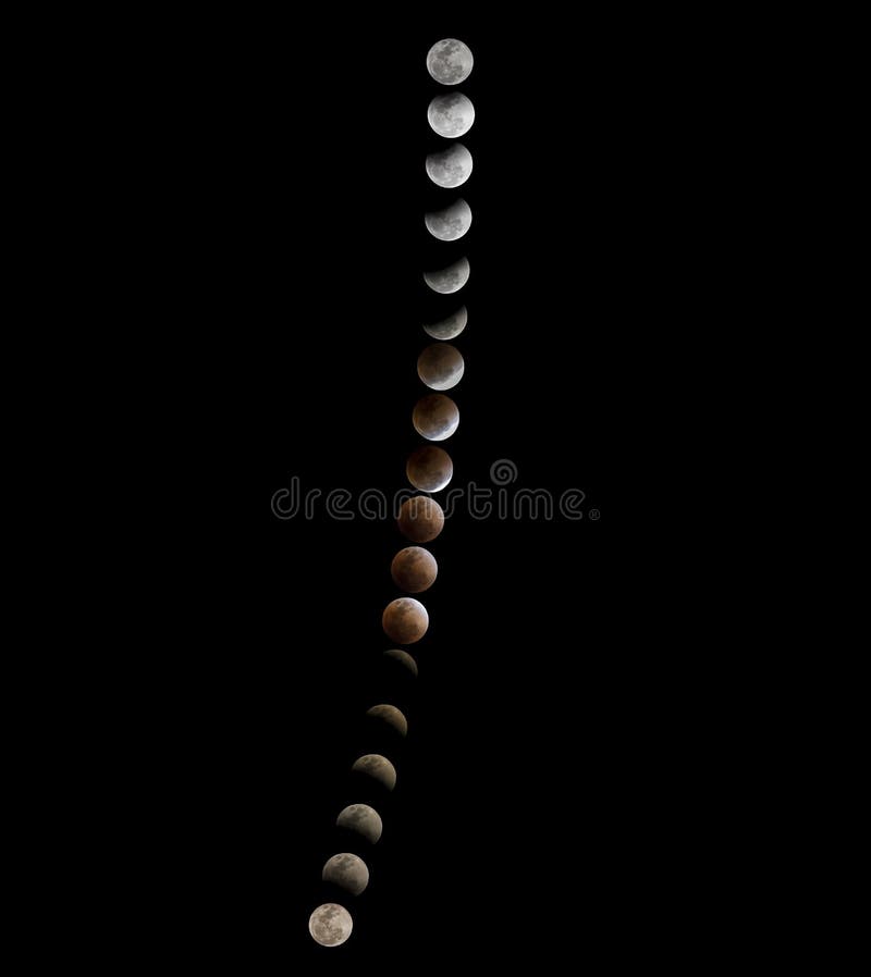 Blod Moon i lunar och även blå måne och supermåne isolerad på svart bakgrund, Super Blue Blood Moon, Total fotografering för bildbyråer Blod Moon i lunar och även blå måne och supermåne isolerad på svart bakgrund, Super Blue Blood Moon, Total fotografering för bildbyråer