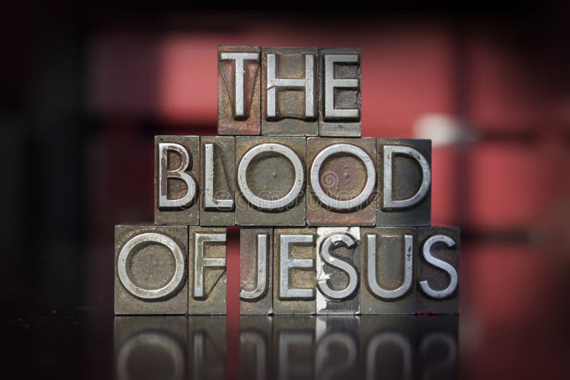 Blodet av Jesus Letterpress