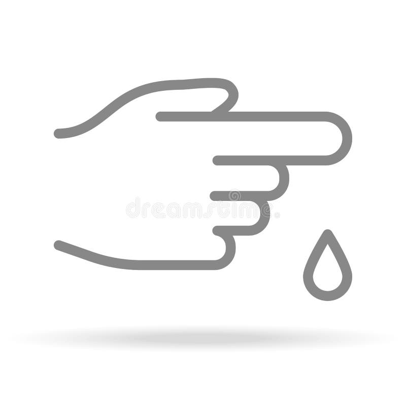Bloedonderzoek, Bloeddonatiepictogram in In Dunne die Lijnstijl op Witte Achtergrond wordt geïsoleerd Medisch Symbool voor Uw Ont stock illustratie Bloedonderzoek, Bloeddonatiepictogram in In Dunne die Lijnstijl op Witte Achtergrond wordt geïsoleerd Medisch Symbool voor Uw Ont stock illustratie