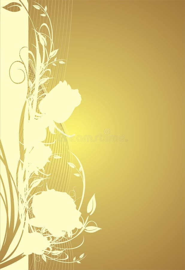 Bloemen decoratieve achtergrond voor holidayâskaart. A stock illustratie Bloemen decoratieve achtergrond voor holidayâskaart. A stock illustratie
