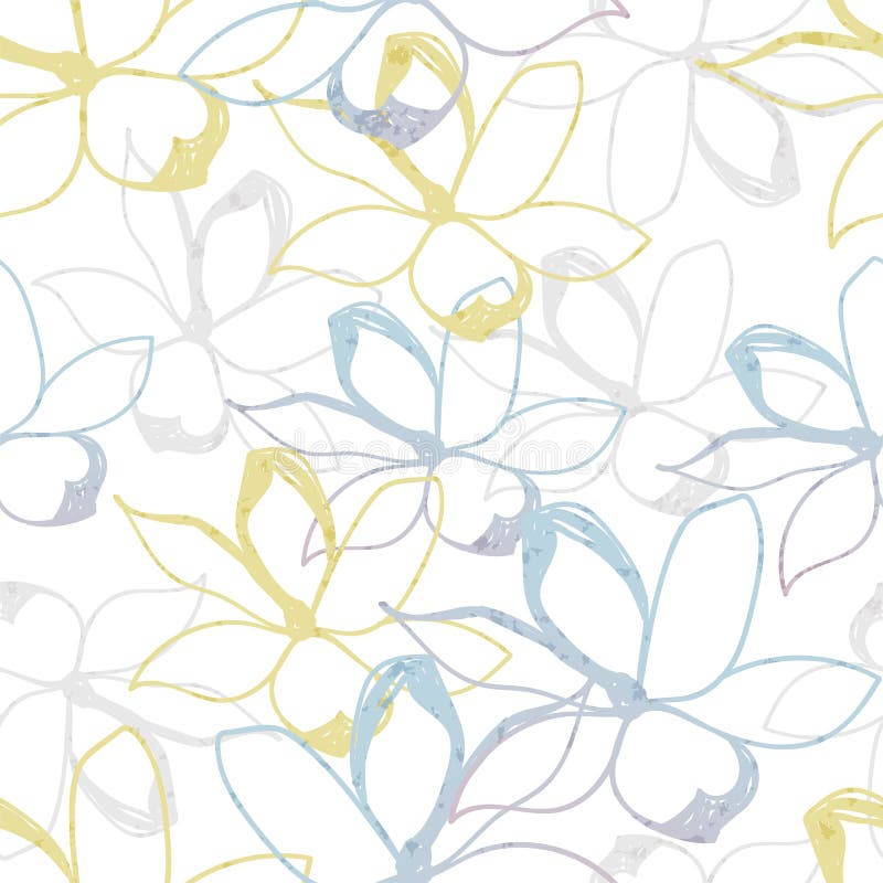 Download Bloemen naadloos patroon stock illustratie. Illustratie bestaande uit licht - 107701406