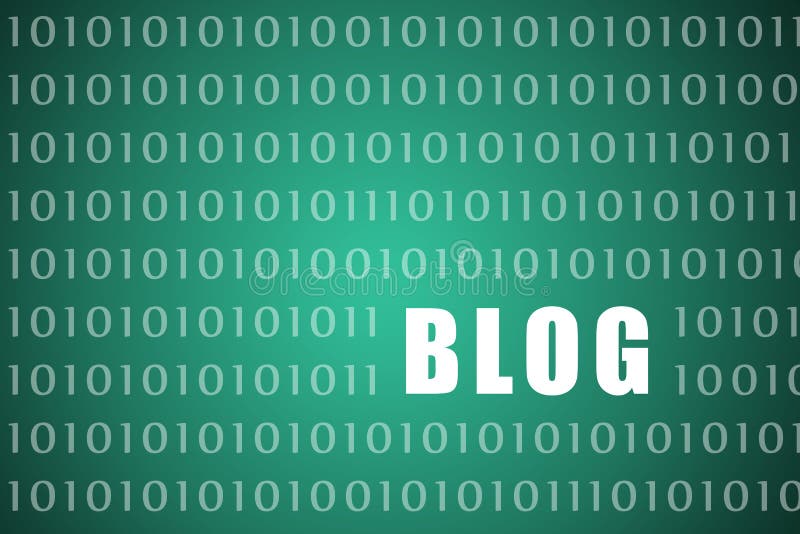 Blog illustration libre de droits Blog illustration libre de droits