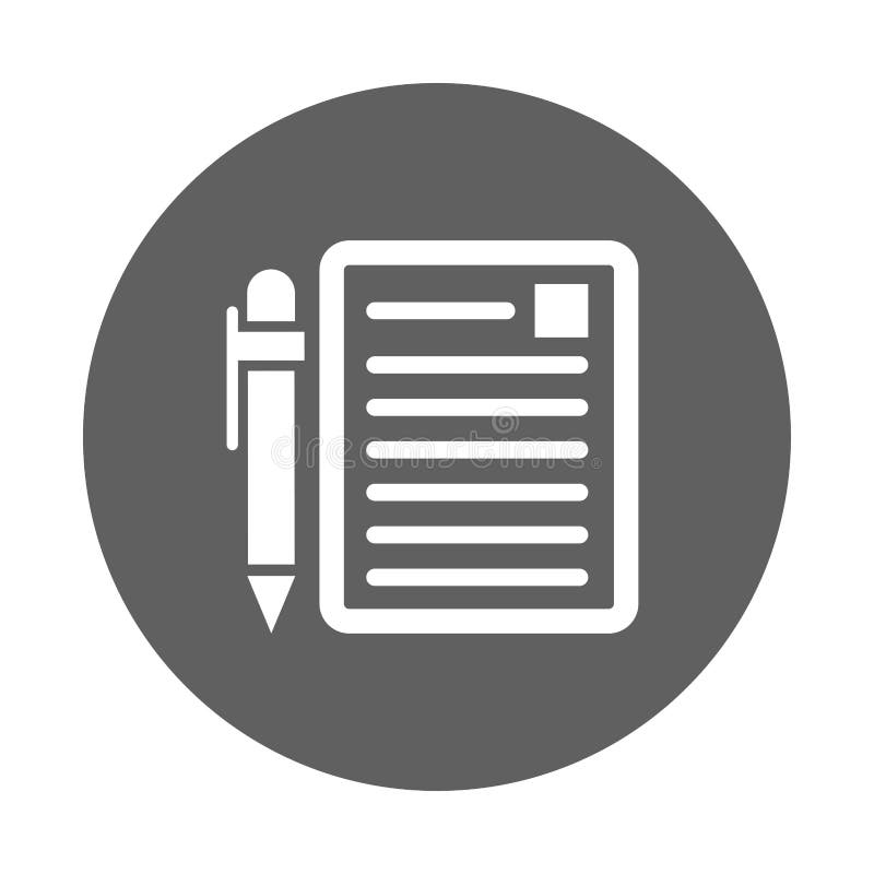 blog-article-writing-icon-stock-illustration-illustration-of-message