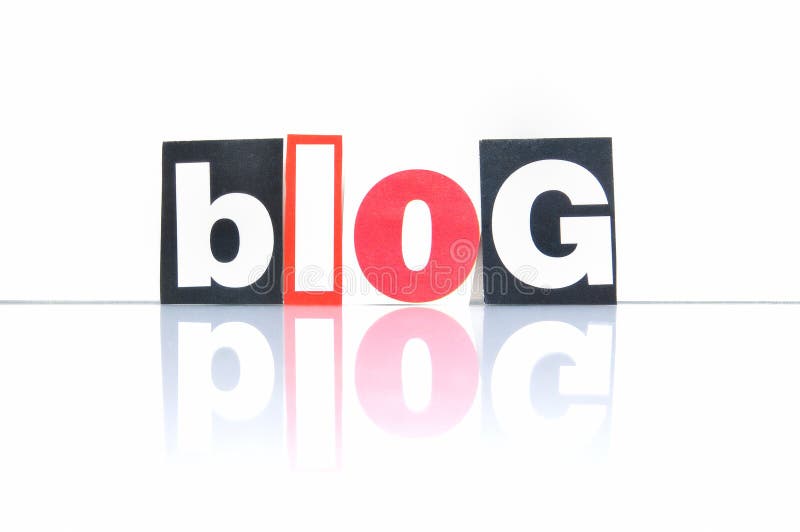 Blog royalty free stock image