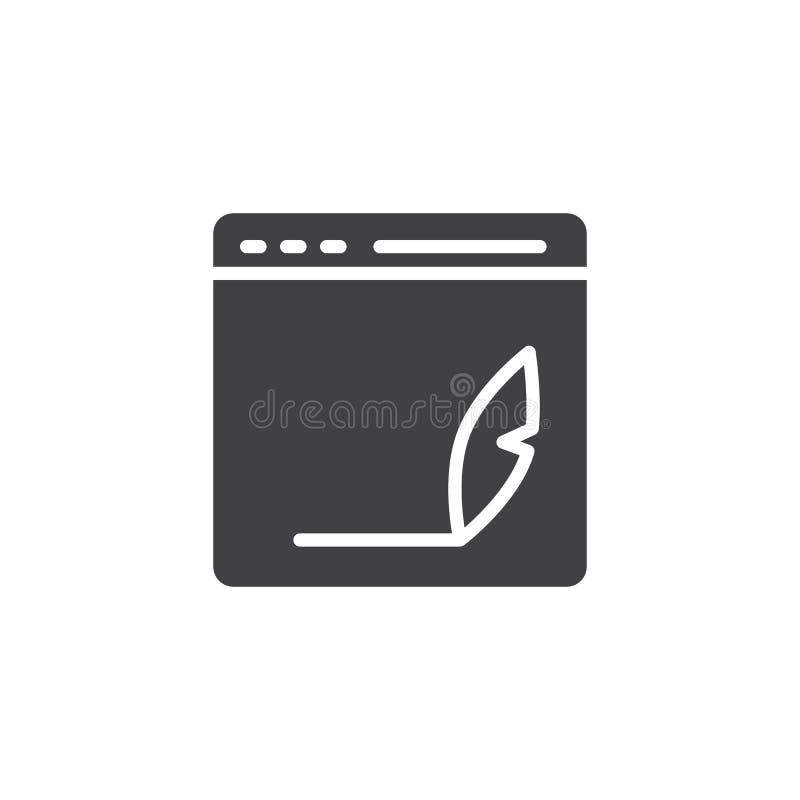 blog-post-writing-vector-icon-stock-vector-illustration-of-icon-copy