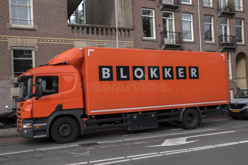achterzijde voor de hand liggend Afslachten Blokker Shop at Amsterdam the Netherlands Editorial Stock Photo - Image of  logo, holland: 121718593
