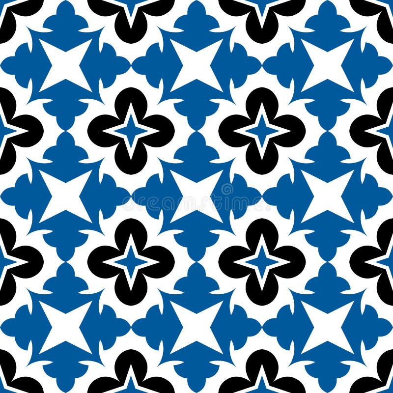 Blom- geometrisk modell vektor illustrationer