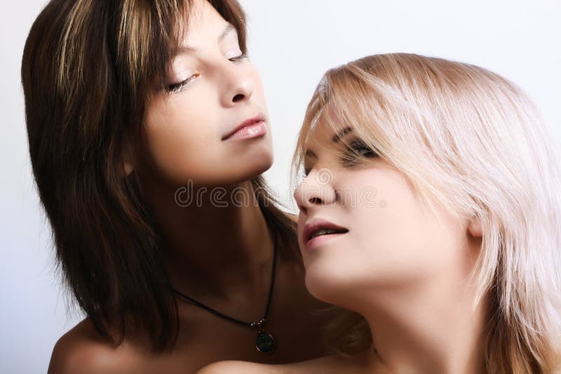 blond brunetka fotografia royalty free blond brunetka fotografia royalty free
