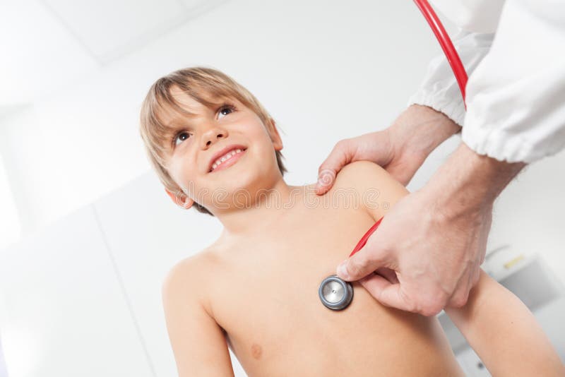 pediatric examination puberty A Blond Hair Boy Having a Pediatric Exam Stock Image - Image of adult,  clinic: 103597927