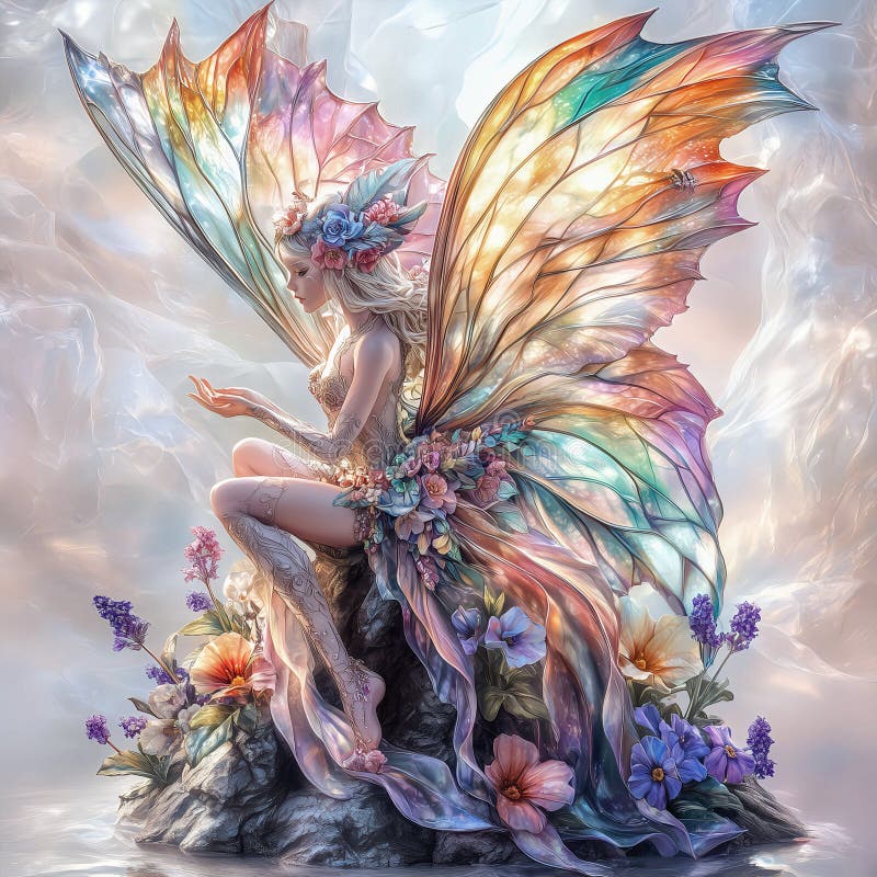 Rainbow Fantasy Wings Rainbow Fantasy Wings