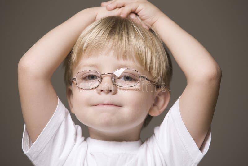 Blonde Boy with Glasses - wide 2