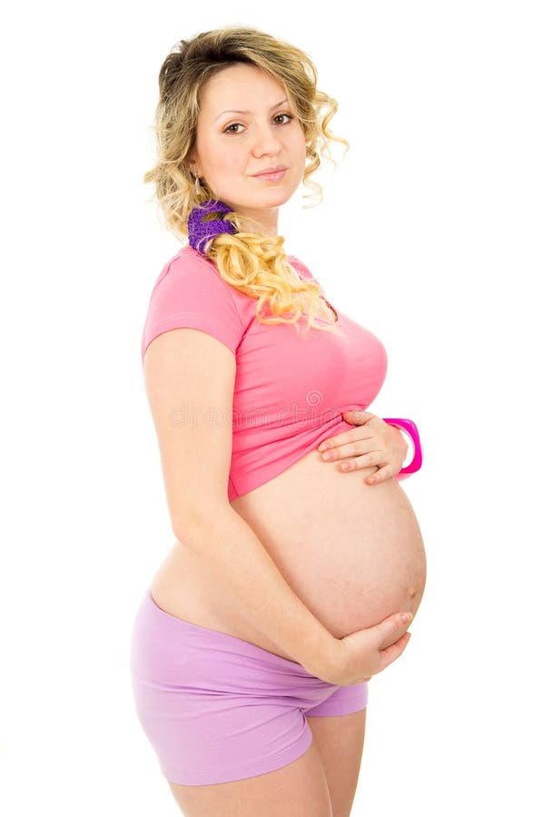 Pregnant Blonde Teen