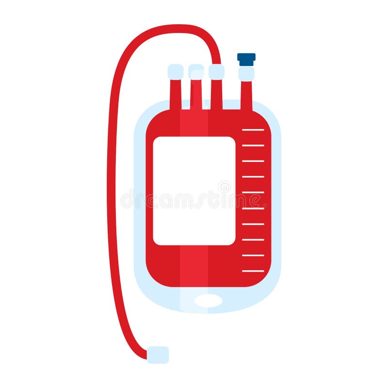 Blood bag icon stock vector. Illustration of banking - 84633172