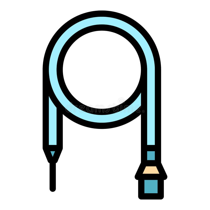 Blood Catheter Icon Color Outline Vector Stock Vector - Illustration of