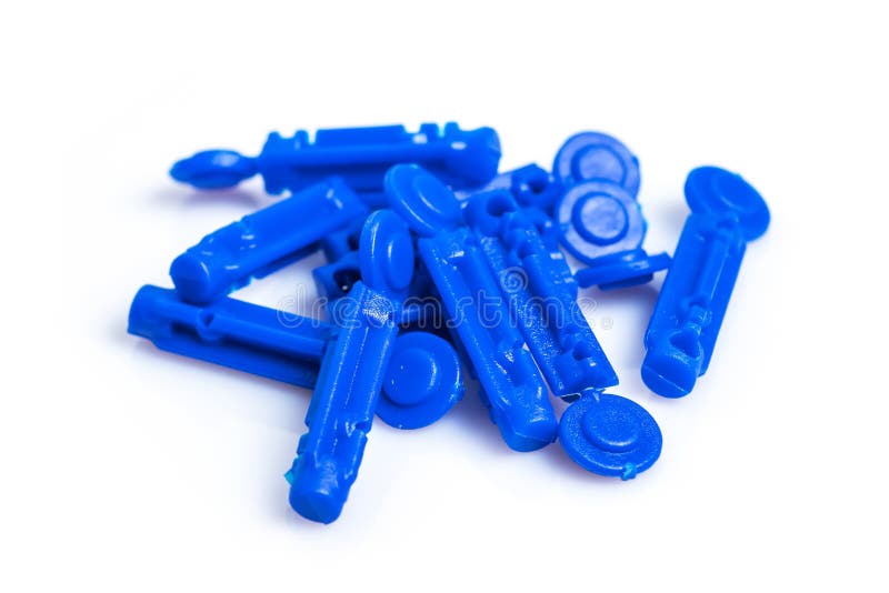 Blood Lancet Image,Lancet Needles for Diabetes Finger Stock Photo