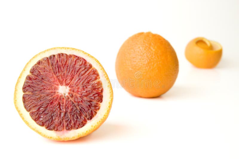 Blood Oranges stock image. Image of isolated, blood, pink 8454735