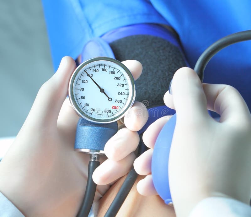 Blood Pressure and Heart Monitors. the Sphygmomanometer Needle