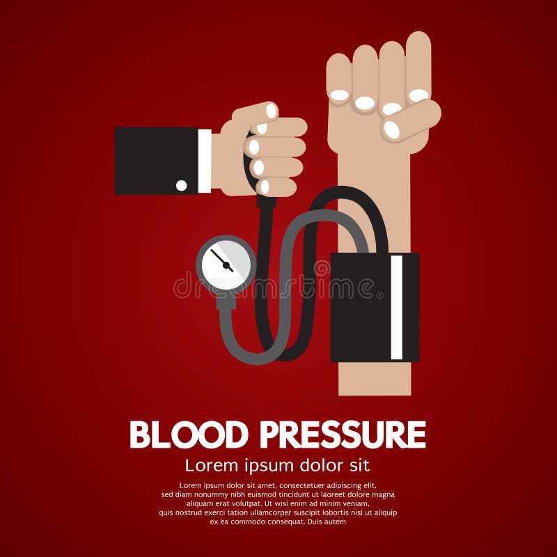 Blood Pressure vector illustration