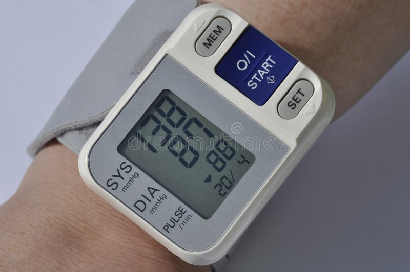 Blood pressure meter stock image. Image of measure, start 19424719