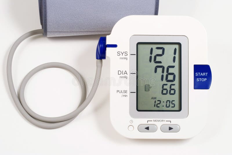 Blood pressure monitor royalty free stock images Blood pressure monitor royalty free stock images
