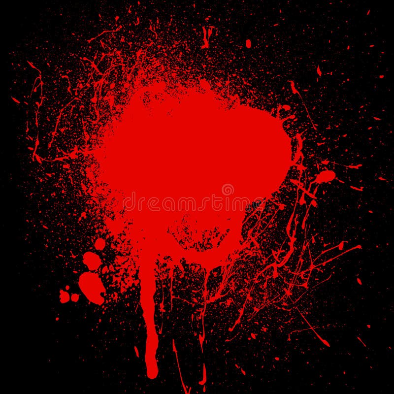 Blood splatter stock vector. Illustration of bloody - 100429063
