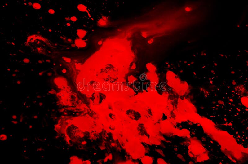 Blood splatters