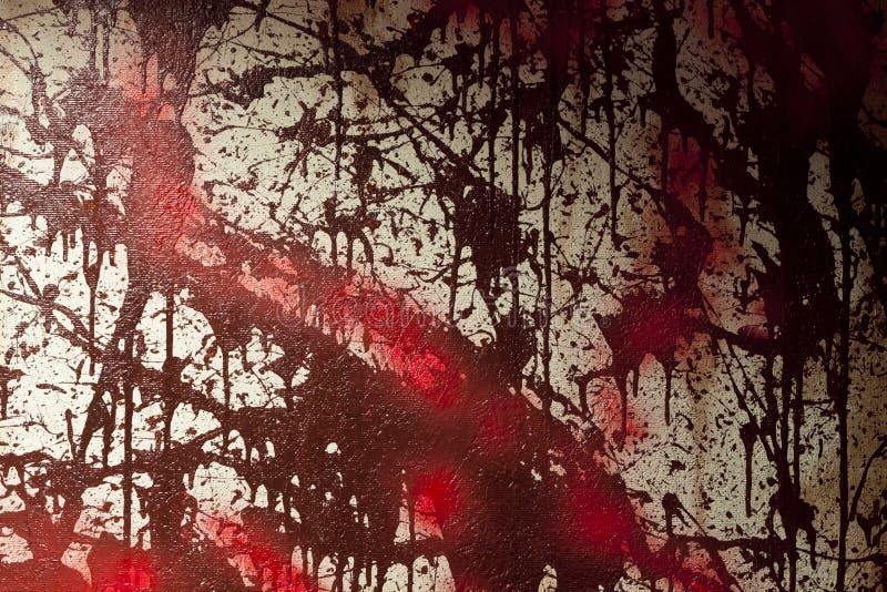Blood Stained Wall (Fake) stock image. Image of wall ...
