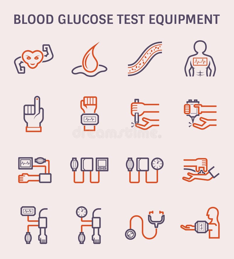Blood test icon stock vector. Illustration of measurement 126725258