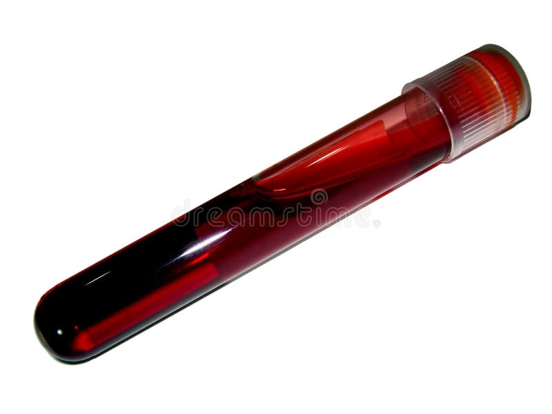 Blood test tube stock photo. Image of blood, hospital 15055538