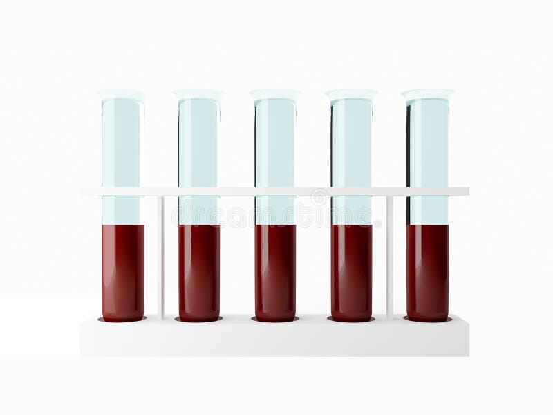 Blood Test tube stock illustration. Illustration of control 15823360