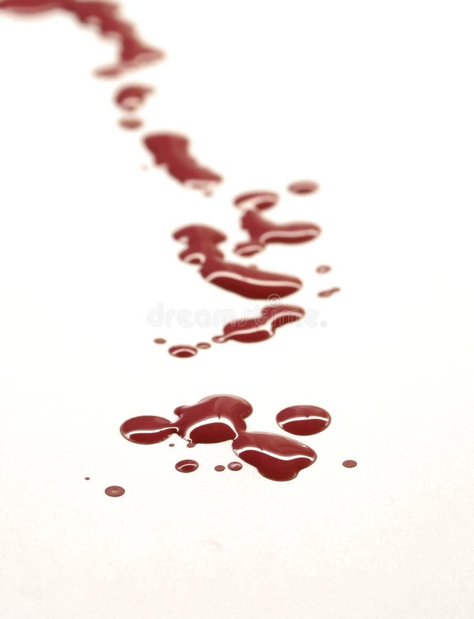 Blood Trail Royalty Free Stock Photo Image 10805915