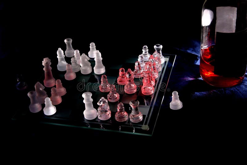 Bloody Chess Game Made by Glass, Special Events Stock Footage ft. blood &  checkmate - Envato Elements