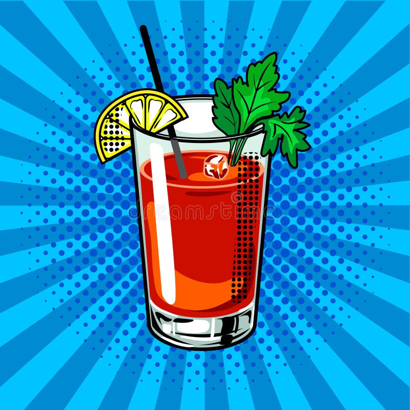 Bloody Mary Cocktail Stock Illustrations 3,967 Bloody Mary Cocktail