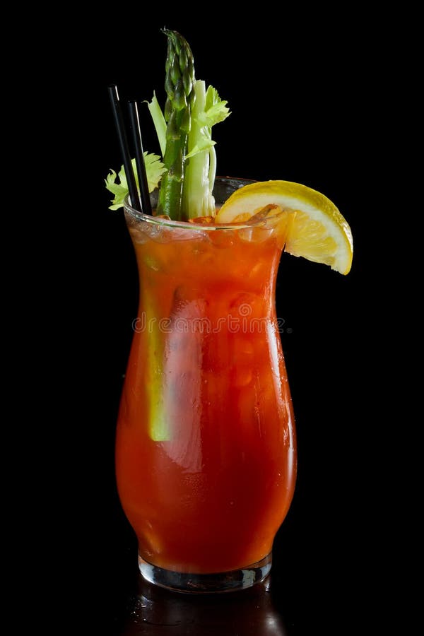Bloody mary cocktail stock image. Image of olive, onion 29859807