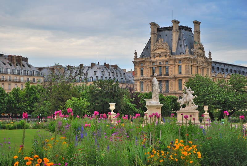 Blooming Paris stock photography Blooming Paris stock photography